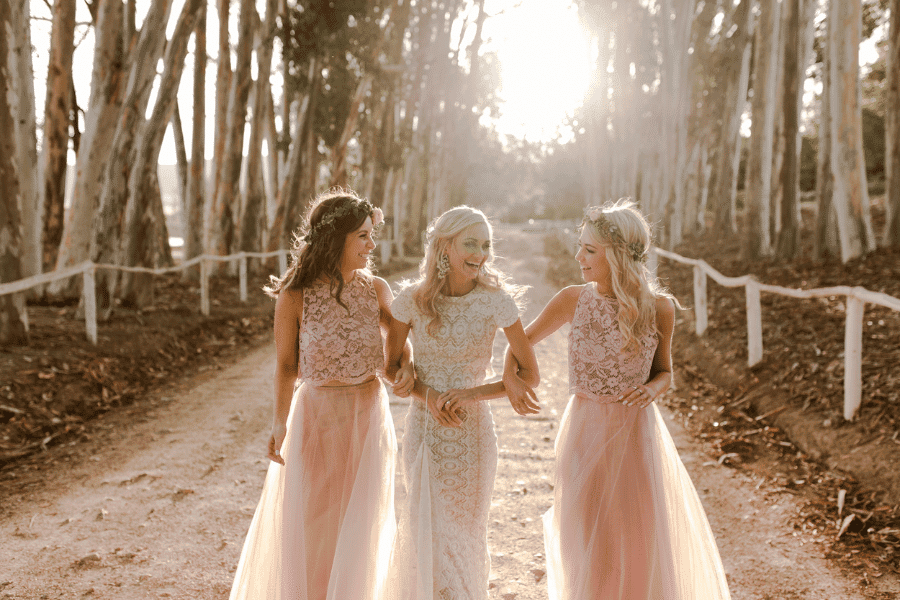 Bridesmaid Dresses in South Africa Pink Book Weddings