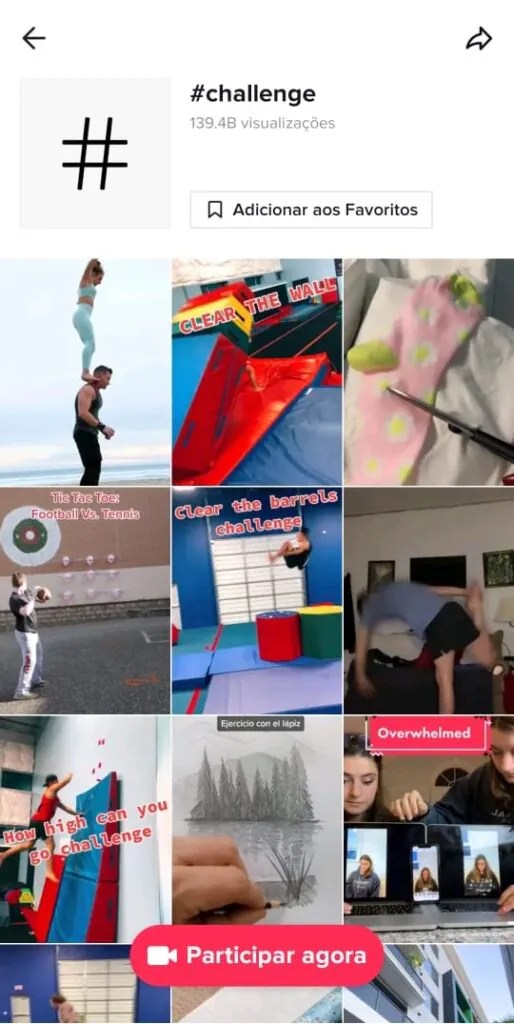 O que significa fyp no Tik Tok?