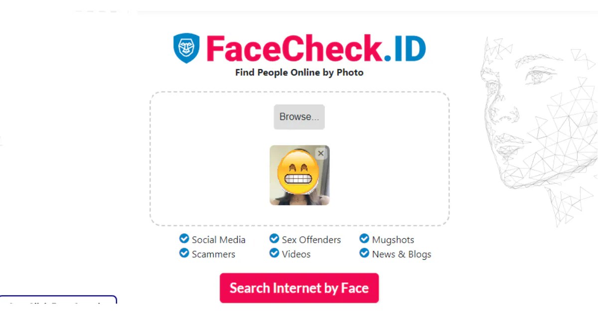 Facecheck como encontrar pessoas online pela foto
