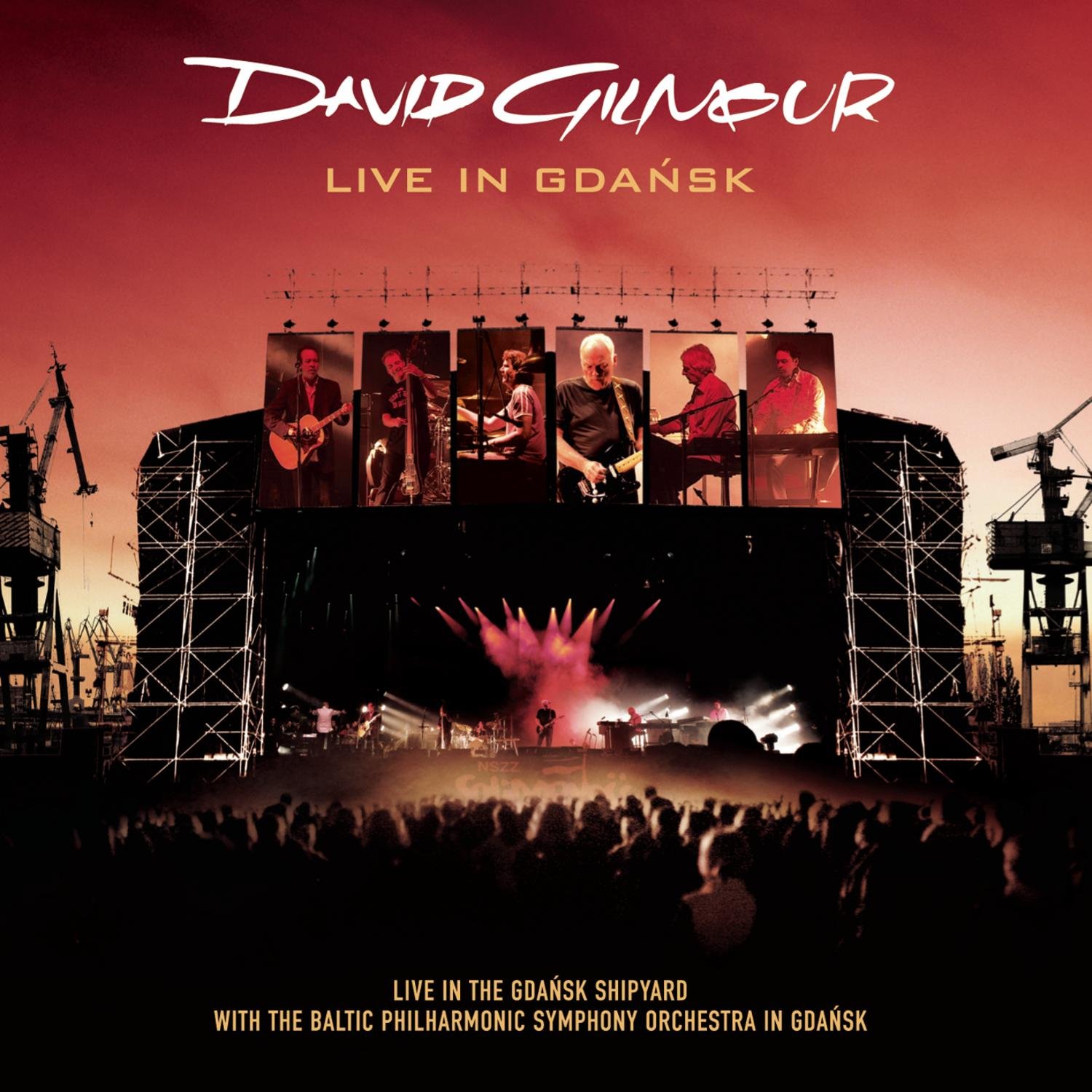 David Gilmour Live in Gdansk live solo album new CD and DVD 2008 The Pink Floyd HyperBase