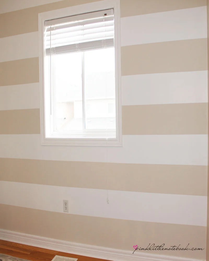 The 411 on Striped Walls Pink Little NotebookPink Little Notebook