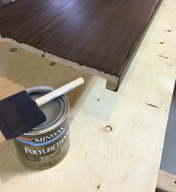 Staining Oak Stair Treads Pink Little NotebookPink Little Notebook