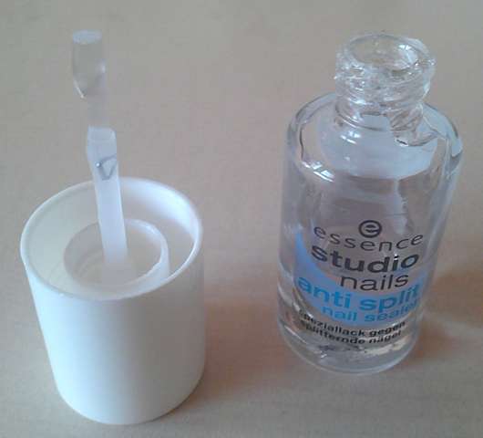 Test Nagelhärter essence studio nails anti split nail sealer Testbericht von Nicky