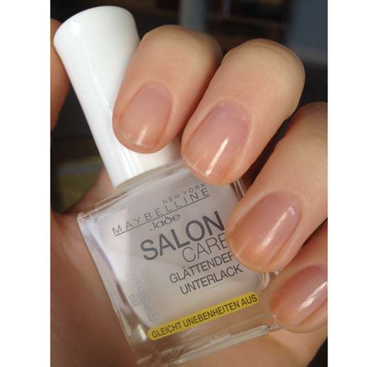 Test Unterlack Maybelline Jade Salon Care Glättender Unterlack