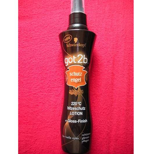 Test Hitzeschutzprodukte Schwarzkopf got2b Schutzengel 220°C Hitzeschutz Lotion & Gloss