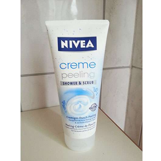 Test Körperpeeling Nivea Creme Peeling Shower & Scrub Cremiges