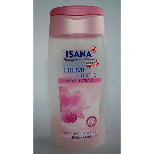 Test Reinigung Isana Creme Dusche Seiden Extrakt Testbericht von Seli