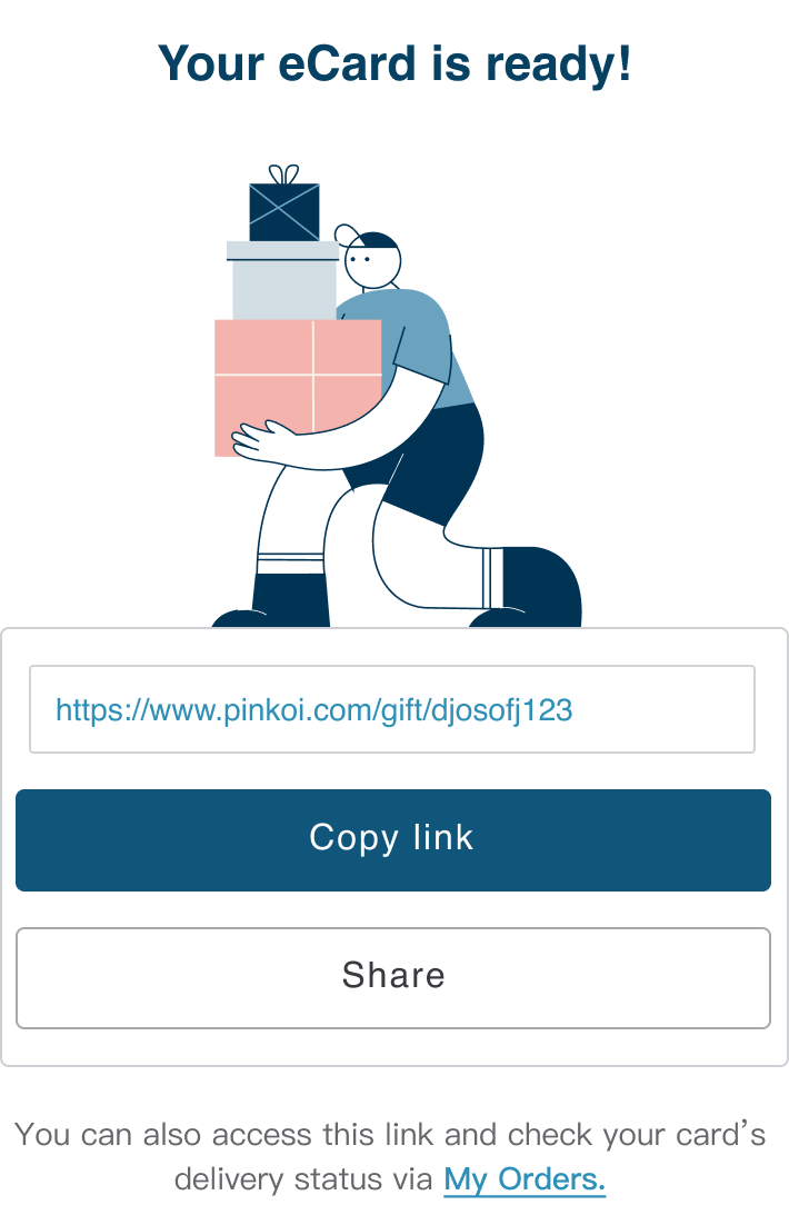 About Pinkoi eCards Pinkoi Global Help Center