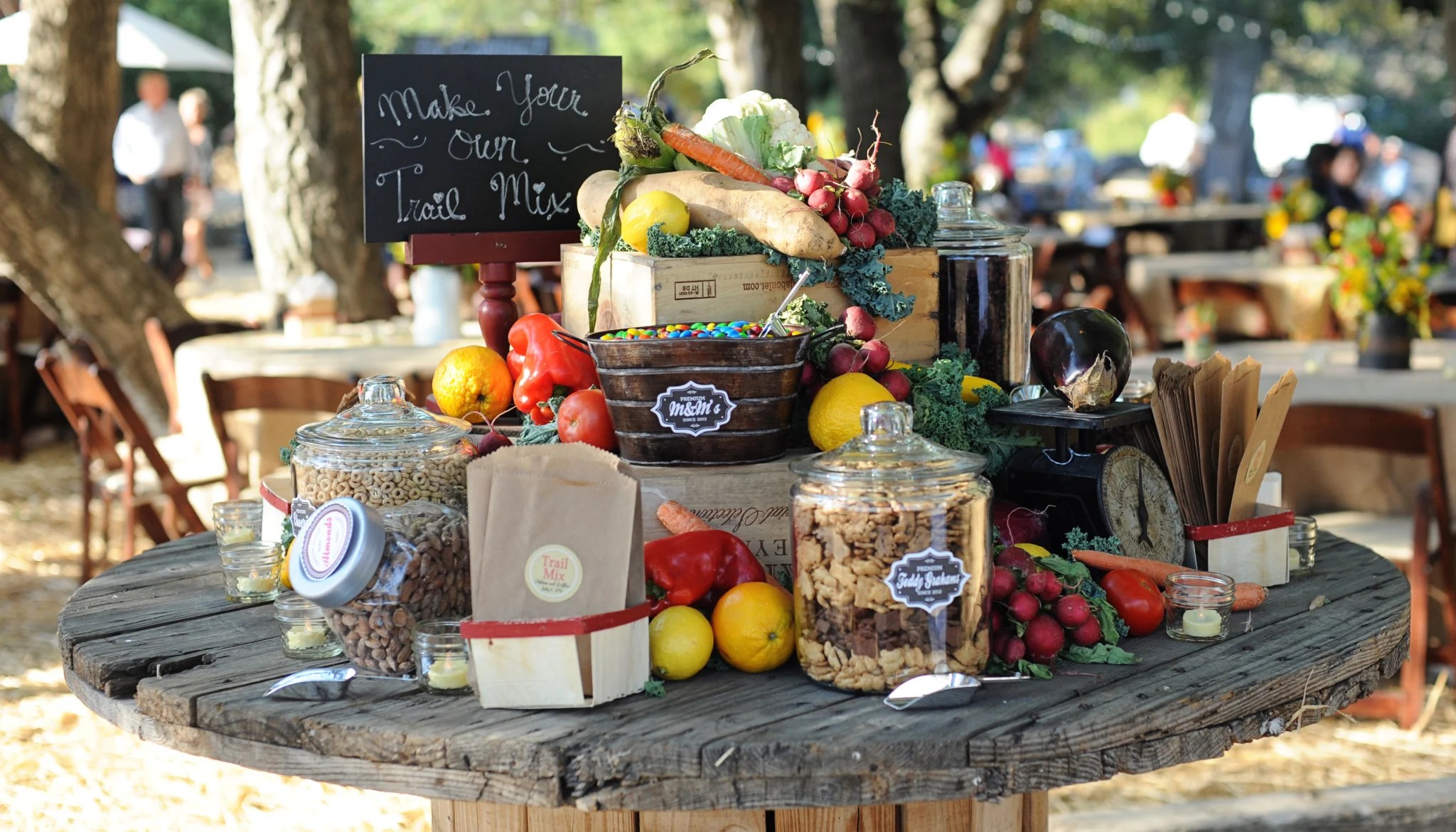 Trail Mix Bar DIY Perfect for Weddings and Parties — Pink Peppermint