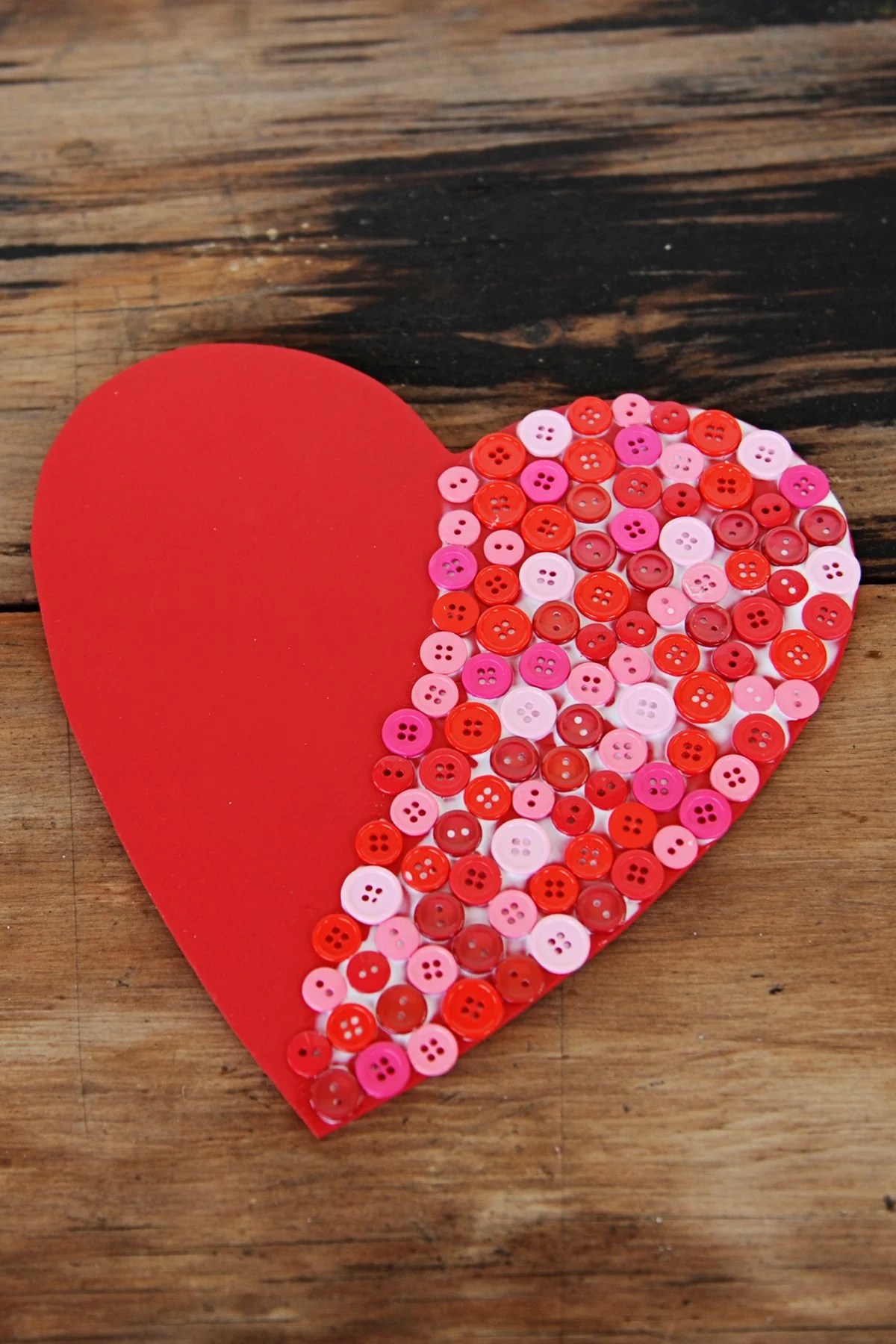 heart shaped decorations to make