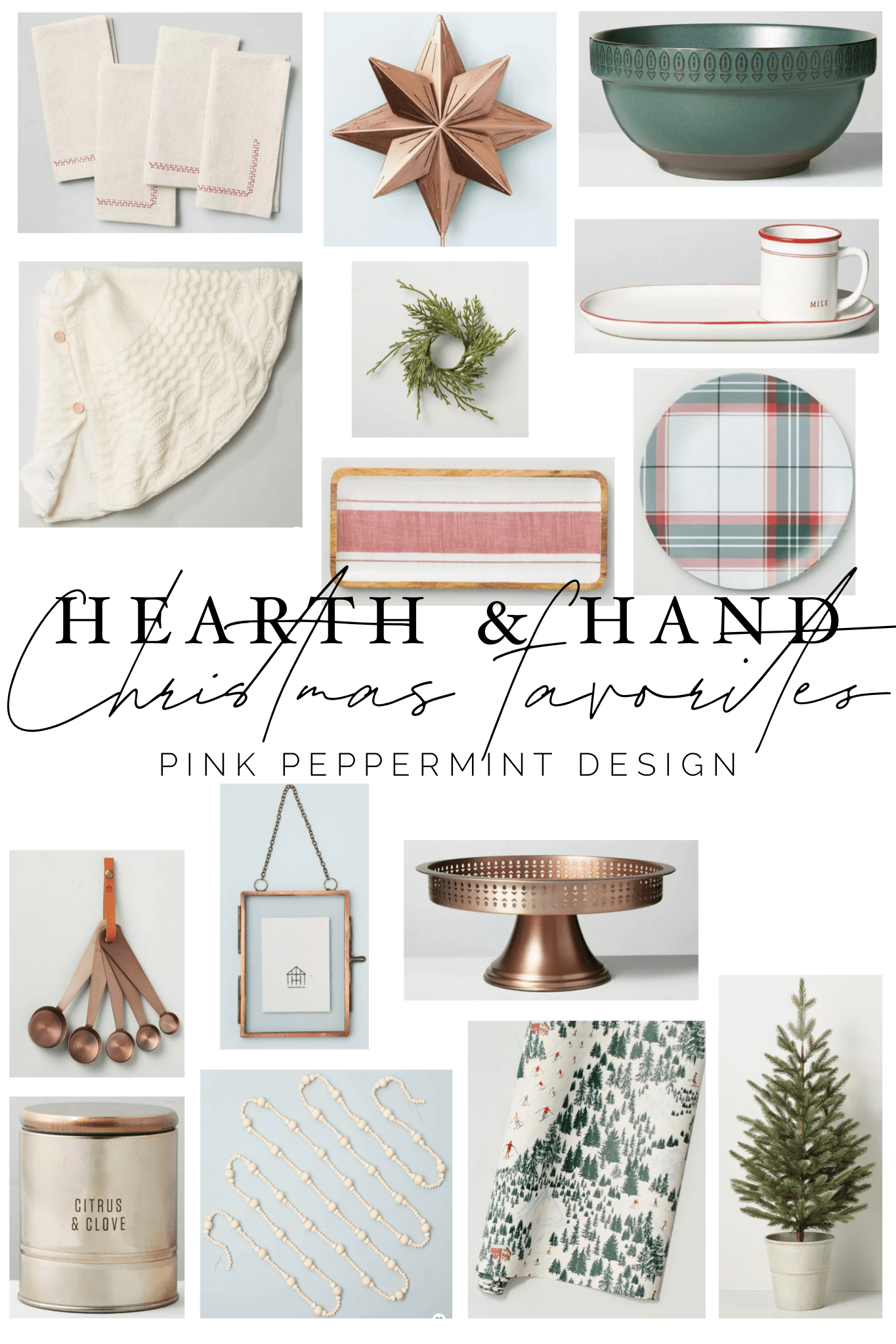 Cutest Christmas Decor from Hearth & Hand with Magnolia — Pink