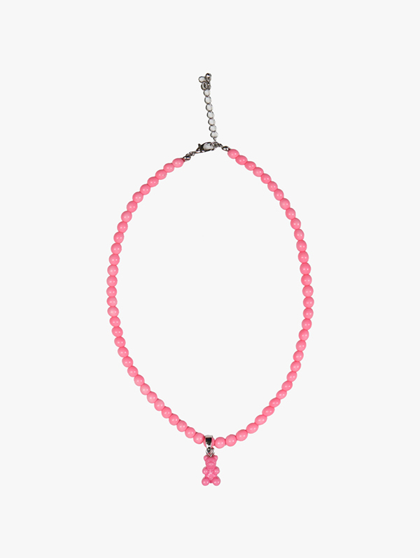 PINK PINEAPPLE 핑크파인애플 BEAR NECKLACE PINK PINKPINEAPPLE 오직 트렁크쇼에서만