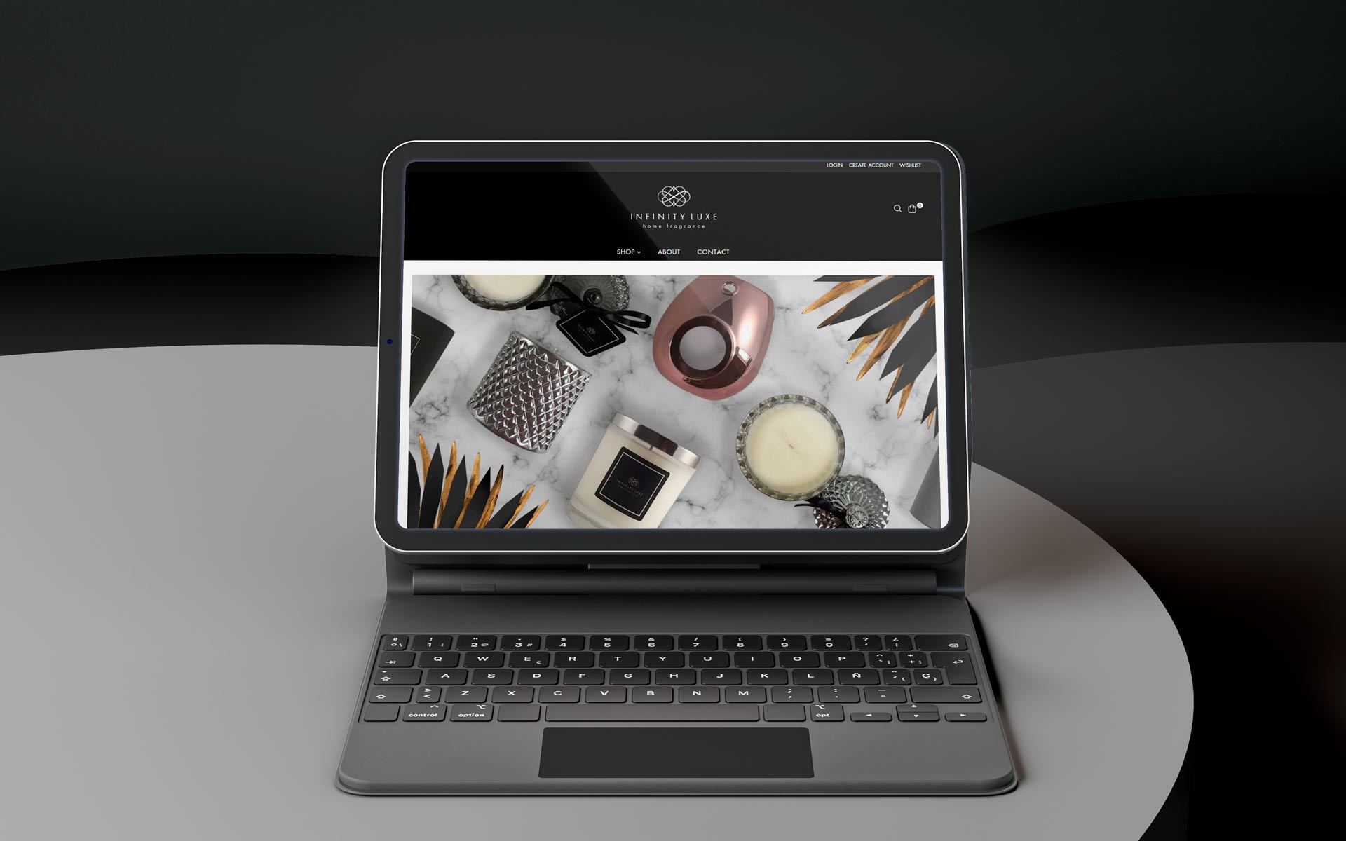 Infinity Luxe Home Pink Pixel Creative