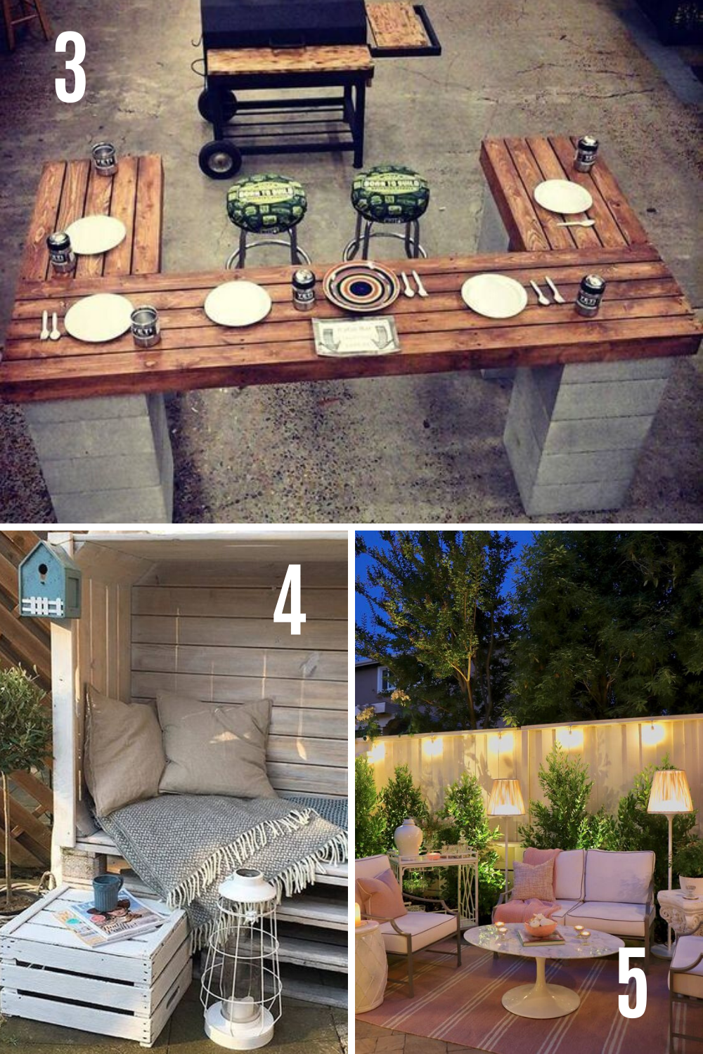 The Best 21 Deck Furniture Ideas You Can Afford! Pink Pop Design