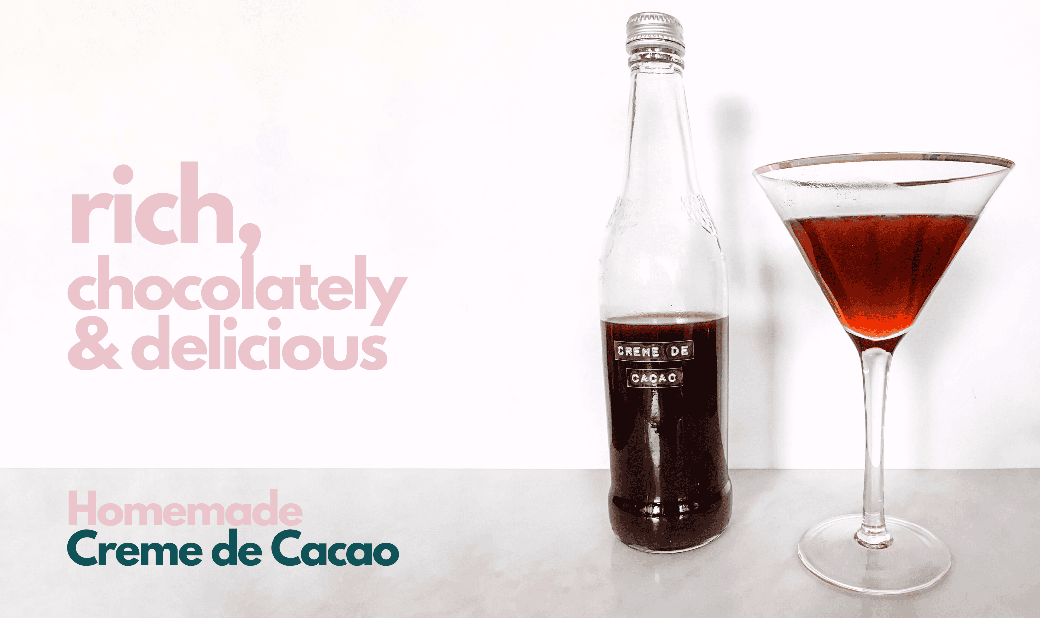 Make Perfect Espresso Martinis with My Creme De Cacao Recipe