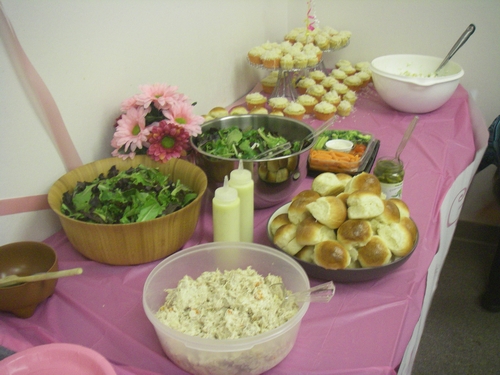 salad Pink Stripes