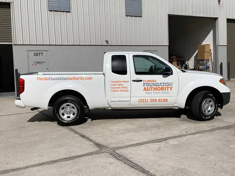 Commercial Vehicle Lettering Pinnacle Signworks Inc