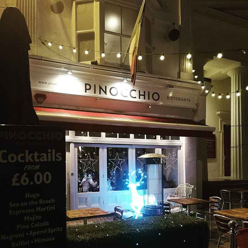 About Pinocchio Italian Restaurant Brighton Pinocchio Ristorante