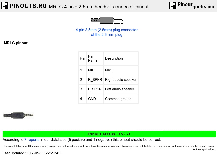 Motorola 8 Pin Mic Pinout