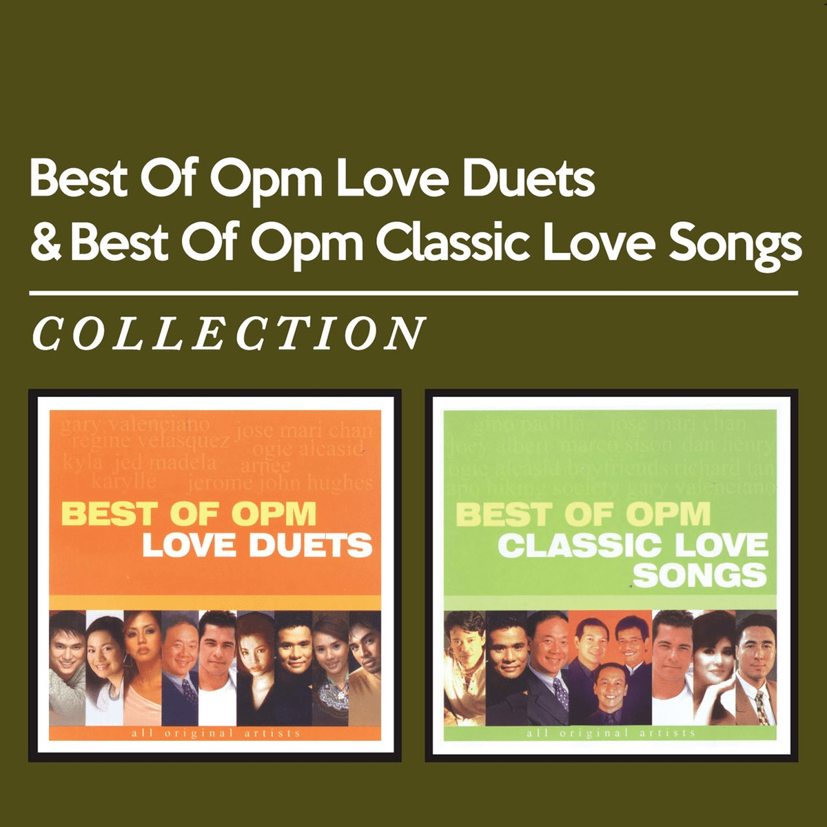 Various Artists Best of OPM Love Duets & Best of OPM Classic Love