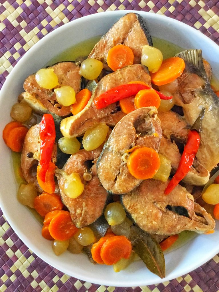 Instant Pot Spanish Style Salmon PinoyBites