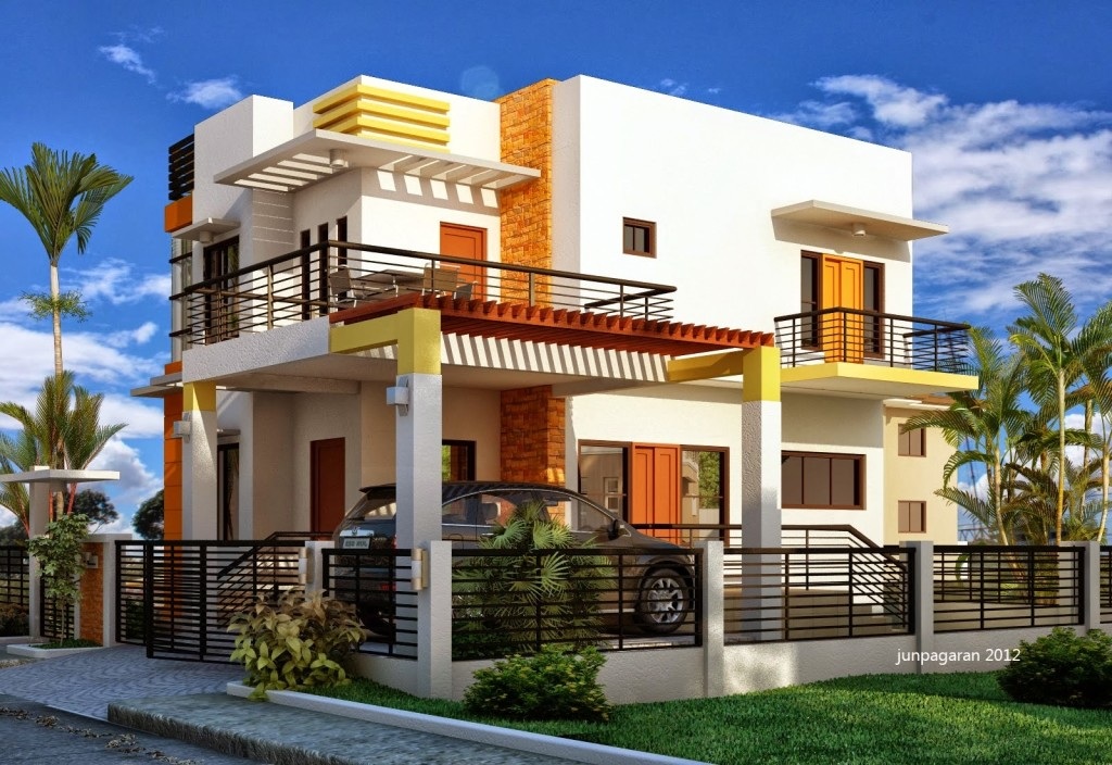 Stylish Two Storey Small Houses with Three Bedrooms Pinoy House