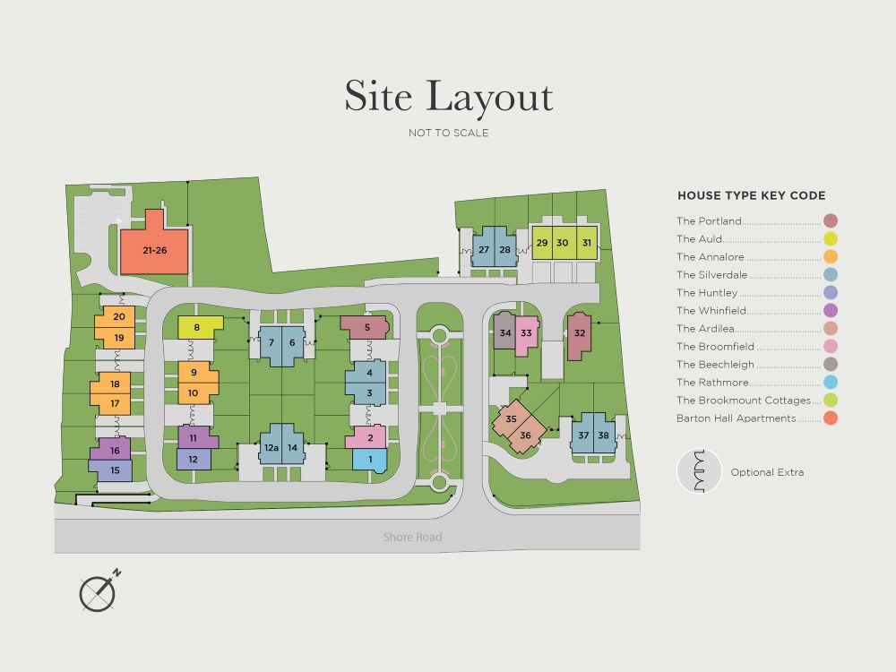 Barton Park , Shore Road, Greenisland , New homes for sale in Northern