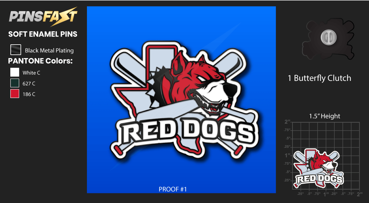 REDDOGS 06/28/2023 Pins Fast