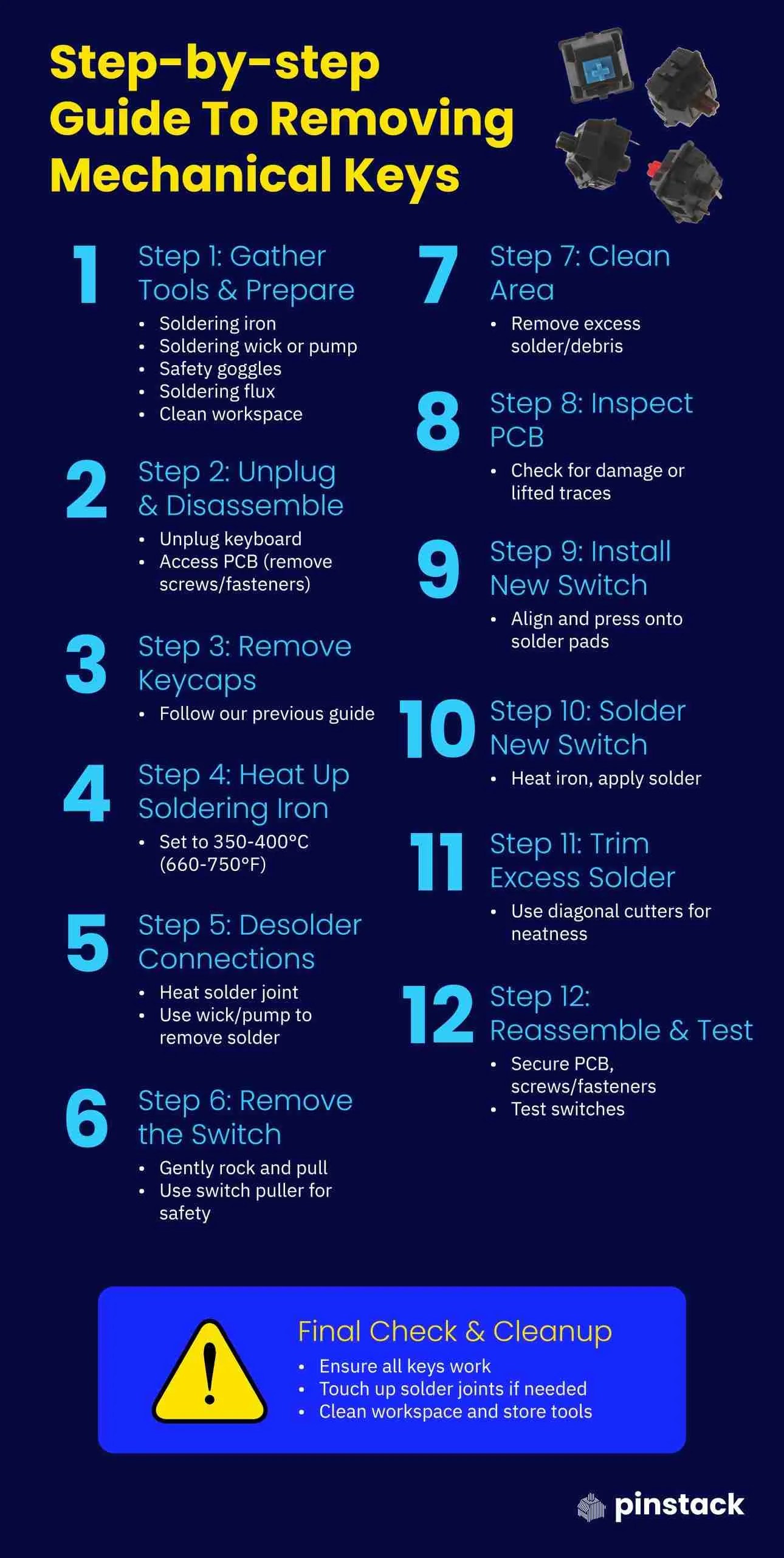 A Guide To Removing Mechanical Keyboard Keys Pinstack