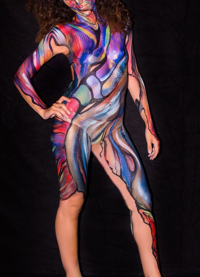 Bodypaint Madrid, bodypainter en Madrid, contratar bodypainter
