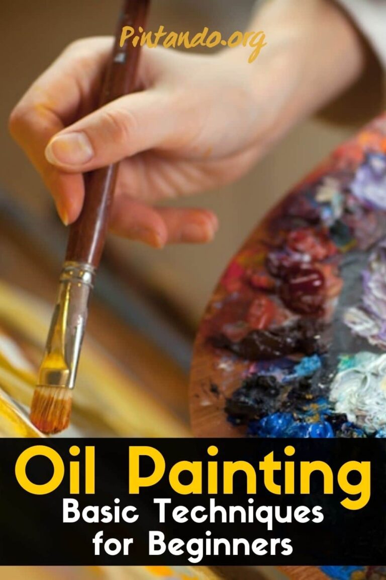 Oil Painting for Beginners Basic Techniques + Step by Step