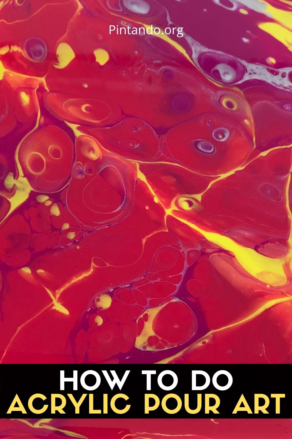 How to Do Acrylic Pour Art