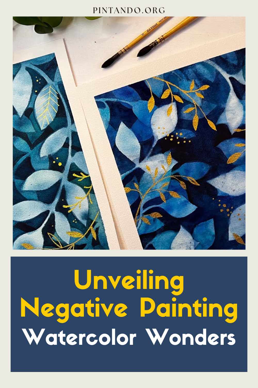 Unveiling Negative Painting Watercolor Wonders