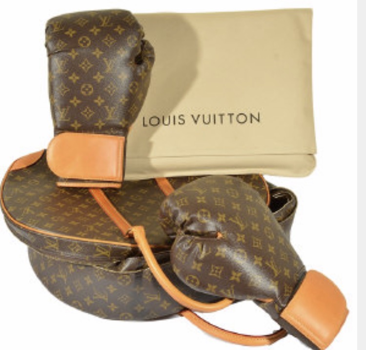 Vintage Louis Vuitton boxing gloves kit Pinth Vintage Luggage