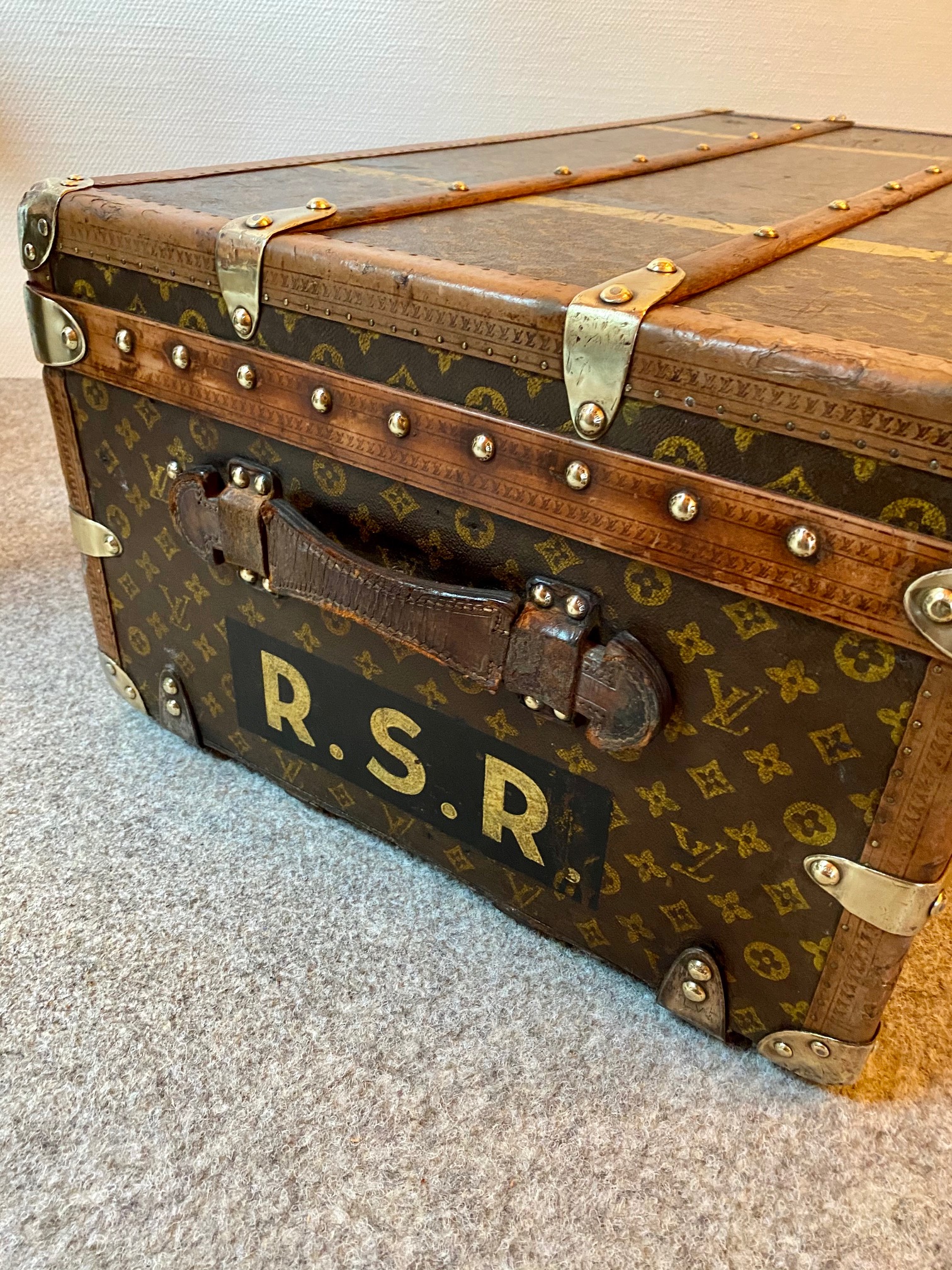 Vintage Louis Vuitton Trunk Monogram Maker
