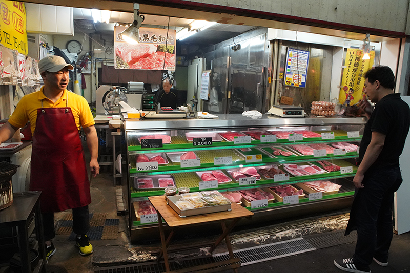 Grill Fresh Wagyu at Yanagibashi Rengo Market 柳橋連合市場 pintofcoffee