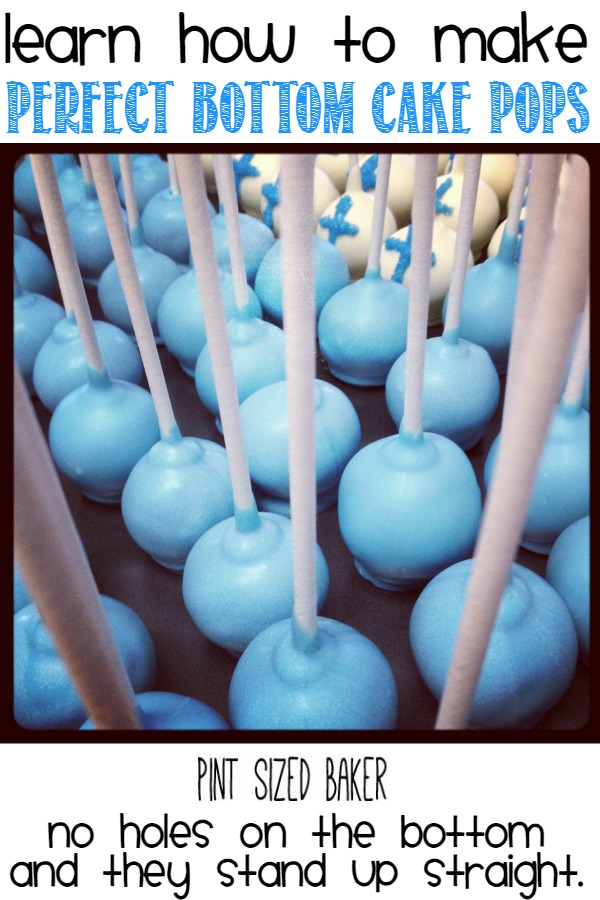 How to Make Perfect Bottomed Cake Pops Pint Sized Baker