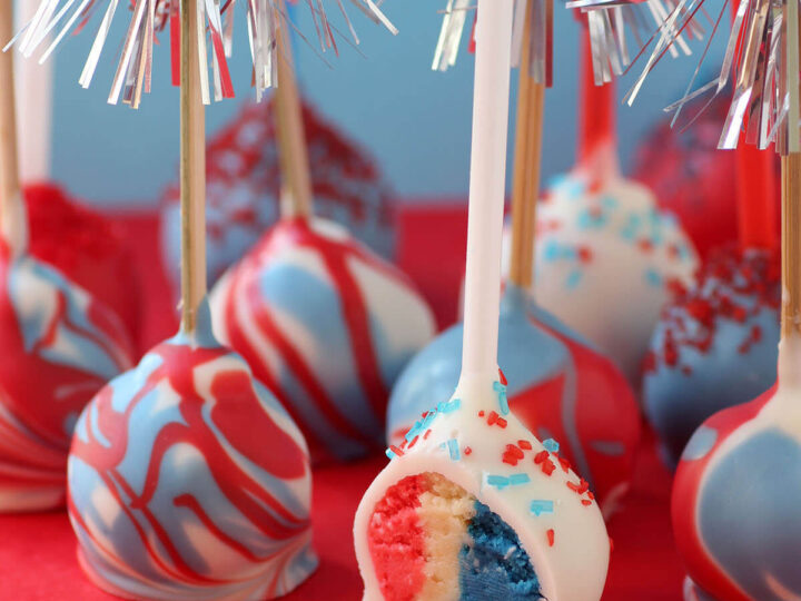 4th of July Cake Pops Pint Sized Baker
