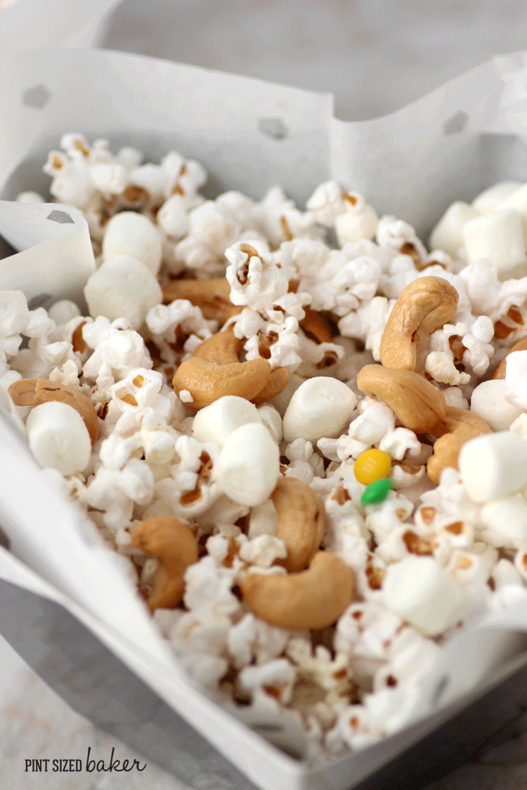 Sweet N' Salty Party Popcorn • Pint Sized Baker