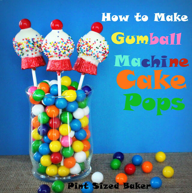 How to Make Gumball Machine Cake Pops • Pint Sized Baker