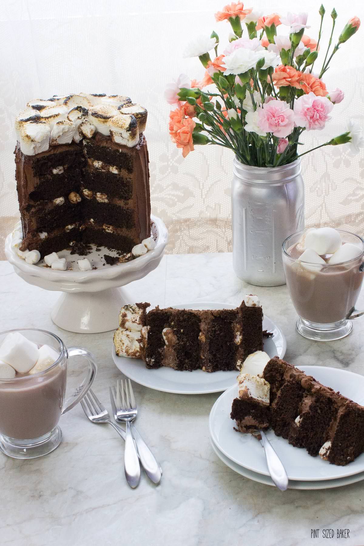 Triple Chocolate Cake • Pint Sized Baker