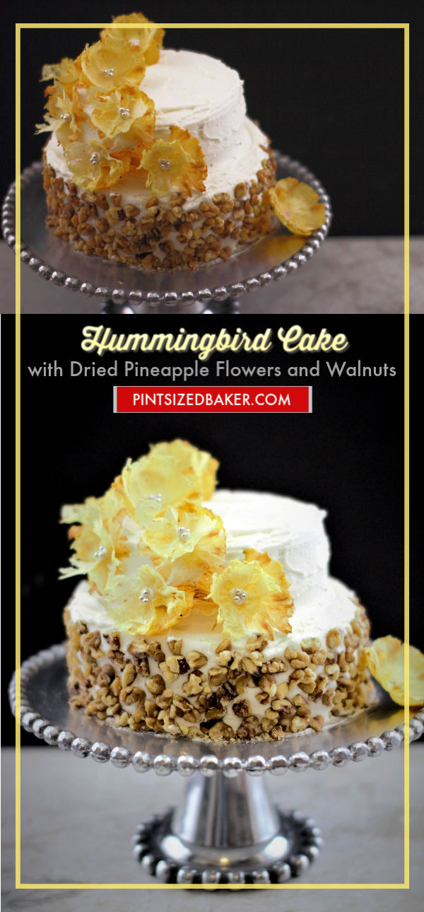 Hummingbird Cake Recipe with Pineapple Flowers Pint Sized Baker