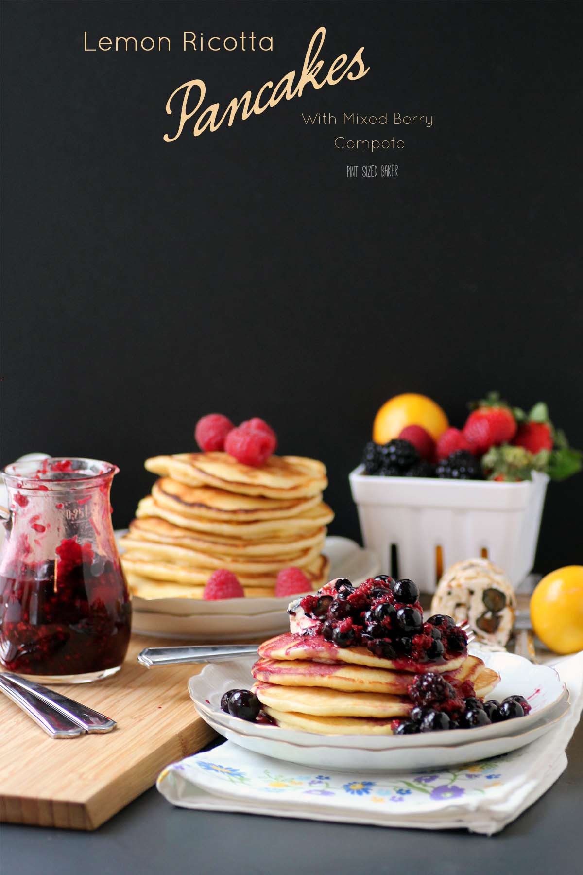 Pancakes, OnAStick • Pint Sized Baker
