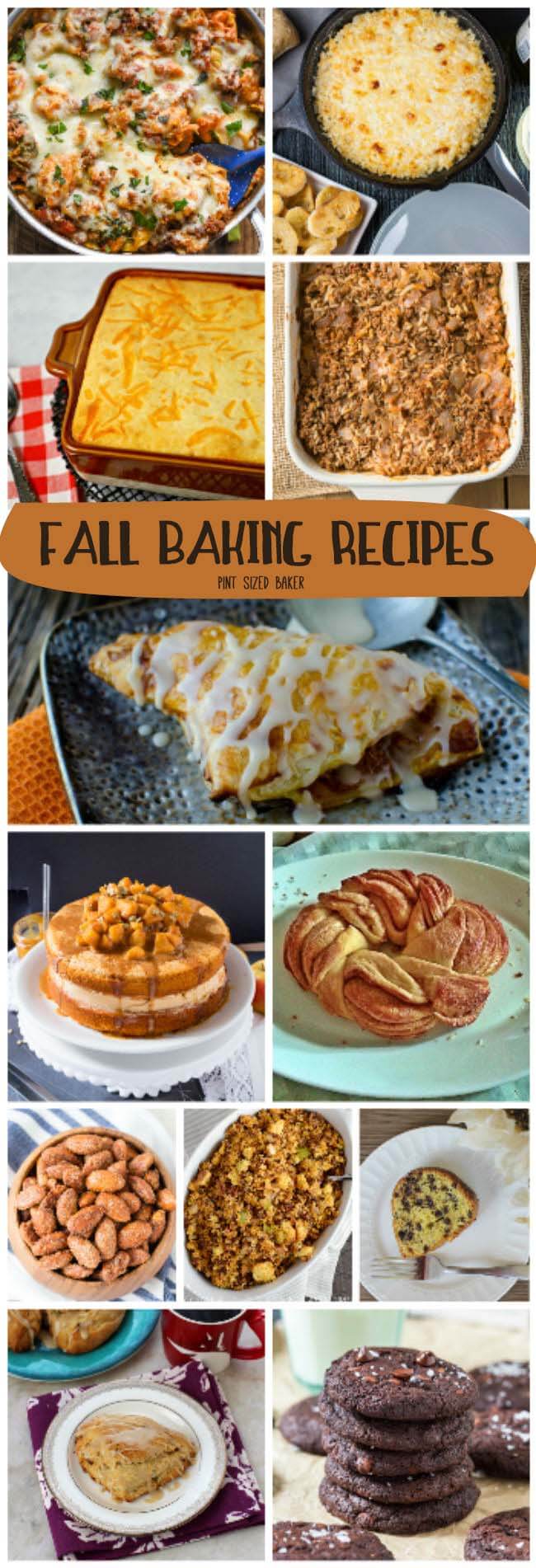 15 Fall Baking Recipes breakfast, lunch, dinner and dessert ideas