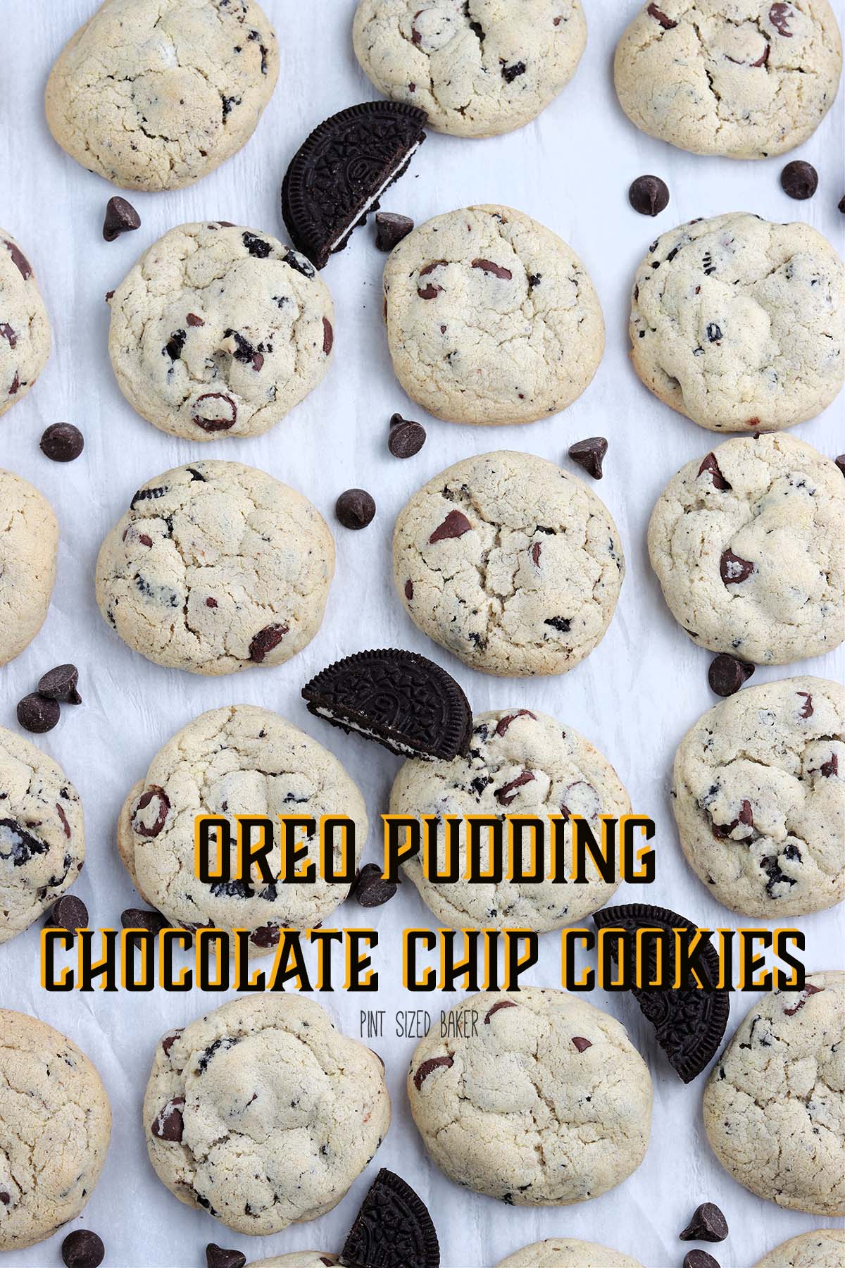 Oreo Pudding Cookies • Pint Sized Baker