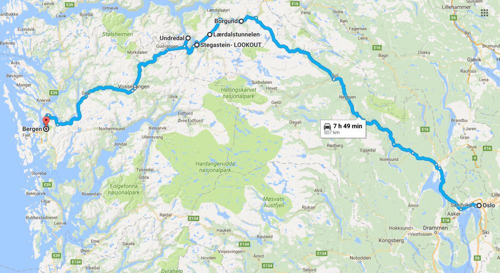 Driving From Oslo to Bergen An Epic Norway Road Trip