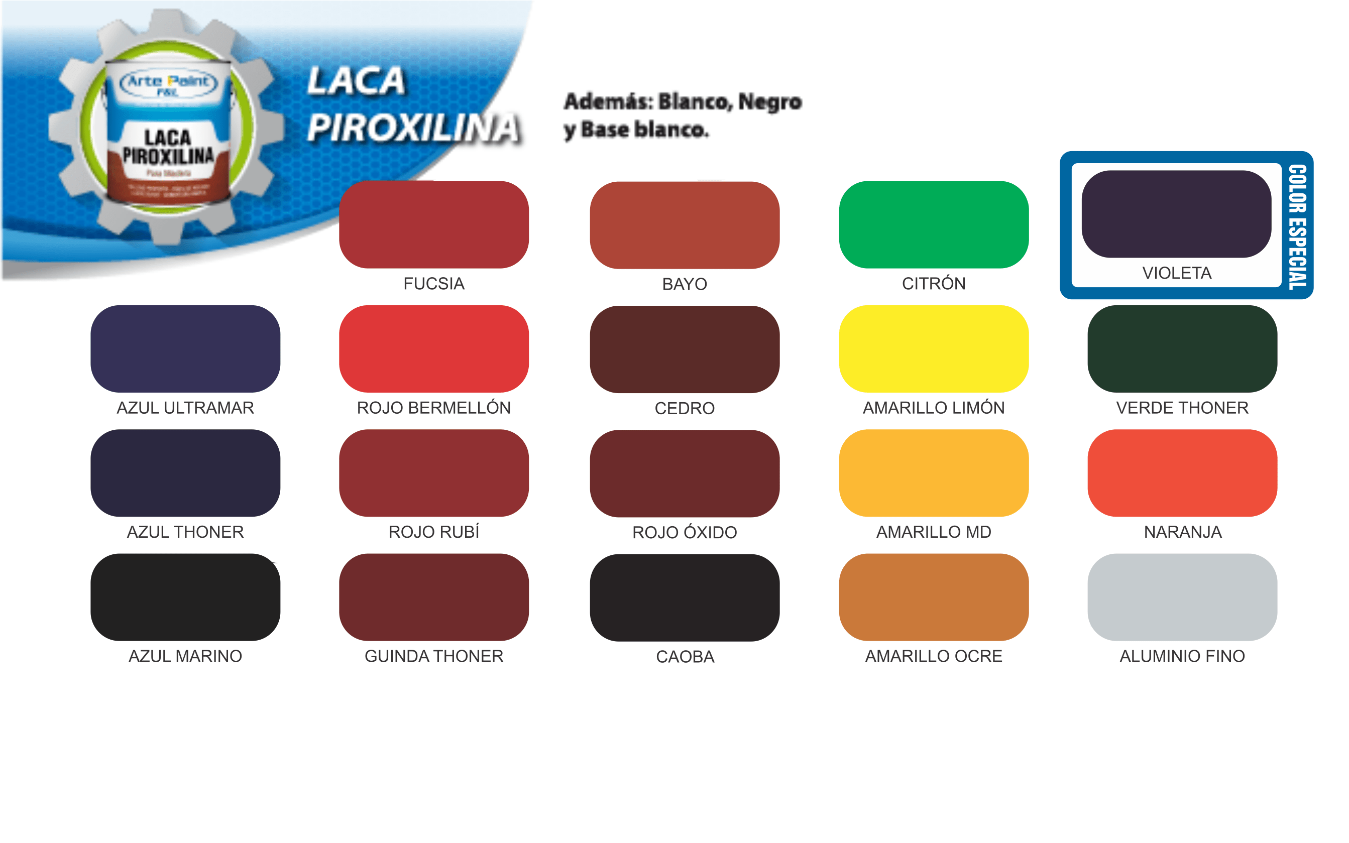 LACA PIROXILINA Pinturas Felsa Arte Paint