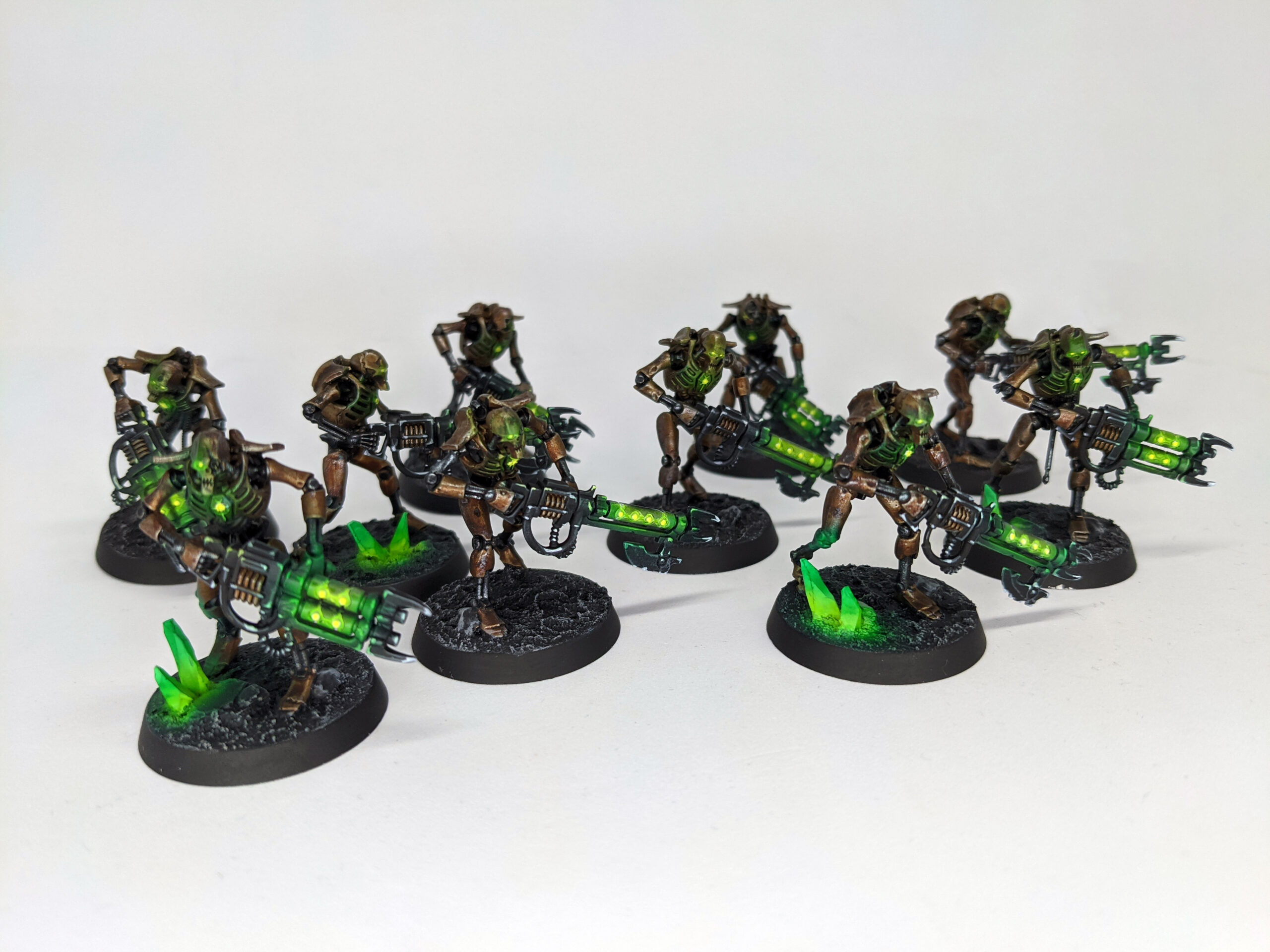 How to paint necron warriors easy and fast