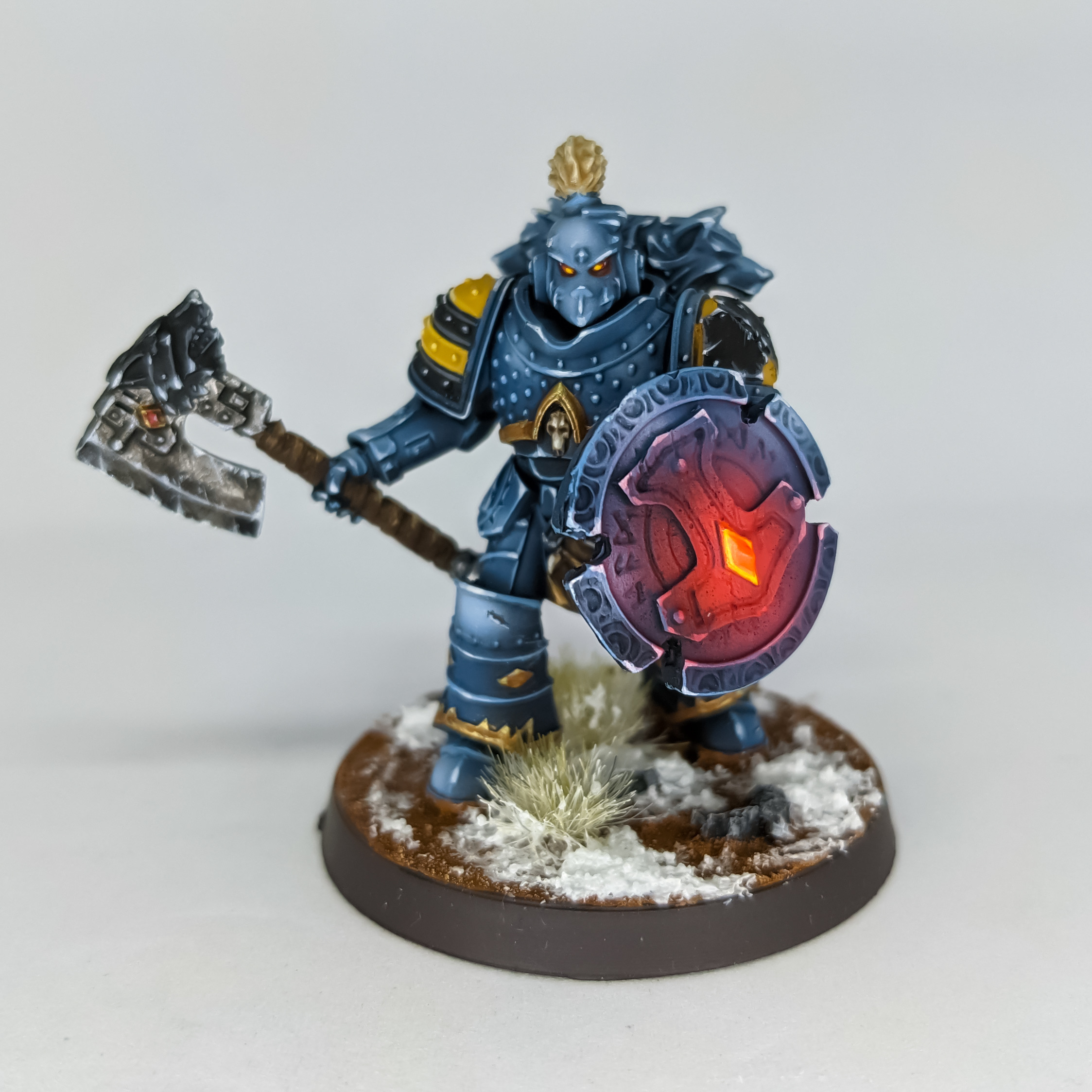 How to paint red OSL light effect on gem