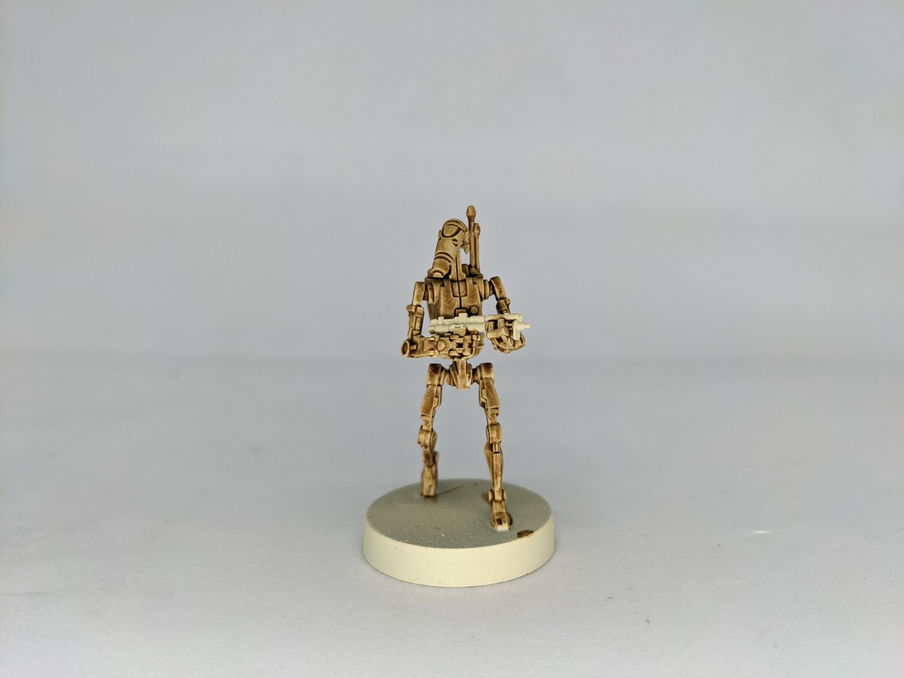 How to paint Star Wars Legion Battle Droids Quick and Easy